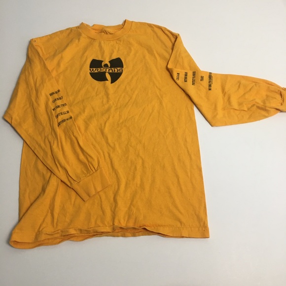 Other - 047 - VINTAGE 00s WU TANG HIP HOP RAP BAND LONG SLEEVE T-SHIRT